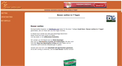 Desktop Screenshot of besser-wetten.com